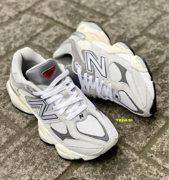 Tenis blancos y grises, referencia TV-003